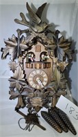 Vintage Wooden Cuckoo Clock (Parts)