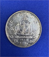 1949 Canada Silver Dollar