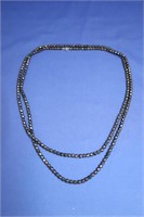 Jet Beaded Necklace