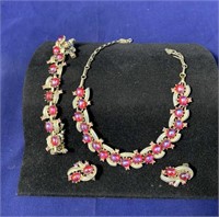 Set of Bracelet, Necklace & Earrings