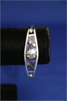Abalone & Sterling Silver Bracelet