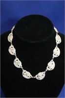 Vintage Danish Sterling Silver Necklace