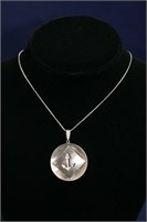 Sterling Silver Chain w Sterling Anchor Pendant