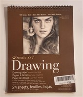 STRATHMORE DRAWING PAPER 24 SHEETS 8 X 10"