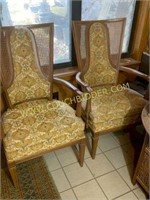 Pair of vintage art deco chairs