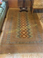 Antique wool area rug
