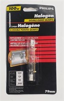 PHILIPS HALOGEN 100W DOUBLE ENDED BULB