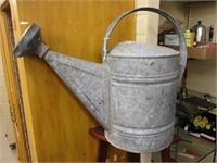 Galvinized Watering Can w/ Sprinkler