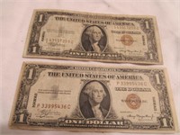 2-1935A $1 silver certificates Hawaii