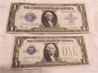 1923 & 1928  $1 silver certificates