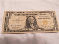 1935A  $1 silver certificate
