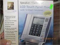 Speaker/Caller ID LCD Touch Panel Phone