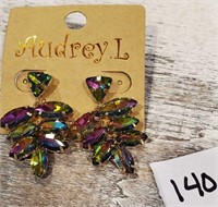 Audrey L Tropical Earrings
