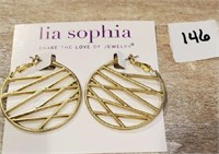 Lia Sophia Goldtone Earrings