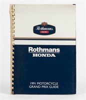 HONDA: A 1991 Rothmans Honda Motorcycle Grand Prix