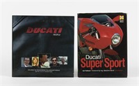 DUCATI: Two hardcover books detailing Ducati