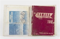YAMAHA: An original Yamaha Parts List Model TD1C,