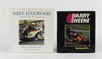 MOTOR CYCLE RIDERS: Two hardcover books detailing