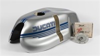 DUCATI: A fibreglass fuel tank for a Ducati Desmo