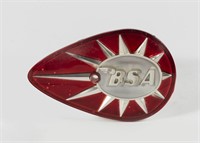 BSA: An original BSA tank badge