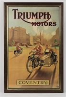 TRIUMPH: A Triumph Motors - Coventry print