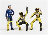 ROSSI: Three 1:12 scale Minichamps Valentino Rossi