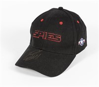 SPIES: A 'SPIES' cap signed by Ben Spies