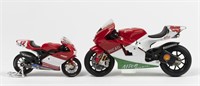 DUCATI: Two scale Ducati motor cycle models