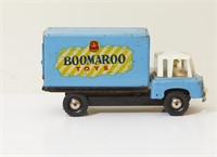 BOOMAROO:  c1950 -1960's Boomaroo tin toy delivery