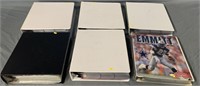 Six Binders of Sports Cards Baseball & Football