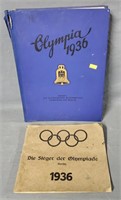 Lot of 2 1936 Olympics in Berlin Books