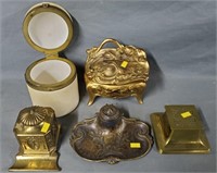 Antique Inkwells, Trinket Box