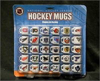 NEW NHL HOCKEY MINI-MUGS TEAM LOGO SET