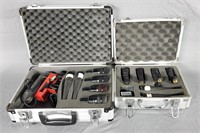 Microphone Lot in Carrying Cases