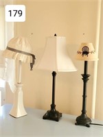 Lot of (3) Dresser Lamps