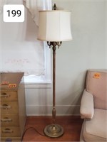 Art Nouveau Metal Floor Lamp