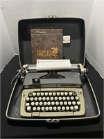 Typewriter with Book