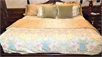 Pottery Barn King Sized Bedding