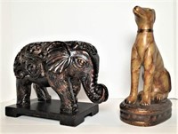 Raymond Waters Ceramic Dog Statue