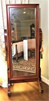 Full Length Beveled Mirror