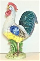 Hand Painted Italian Ceramic Rooster
