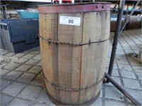 Vintage Nail Keg, approx.  12" dia, & 18" tall