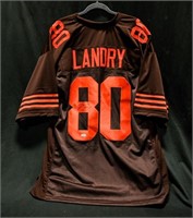 AUTOGRAPHED LANDRY #80 Cleveland Browns Jersey NFL