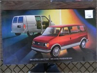 Vintage 1985 Astro Cargo/Passenger Van Dealer Adv.