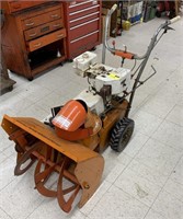 24 in dual stage snow thrower penncraft 5