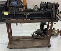 Delta lathe with stand