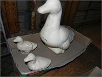 Ceramic Indoor/Outdoor Duck Family