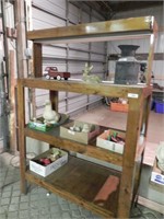 Lighted Shelving Unit (NO Contents, Shelf only)