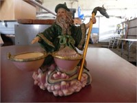 Vintage Wizard Figurine