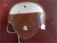 Vintage Leather Dubow 1940's Football Helmet